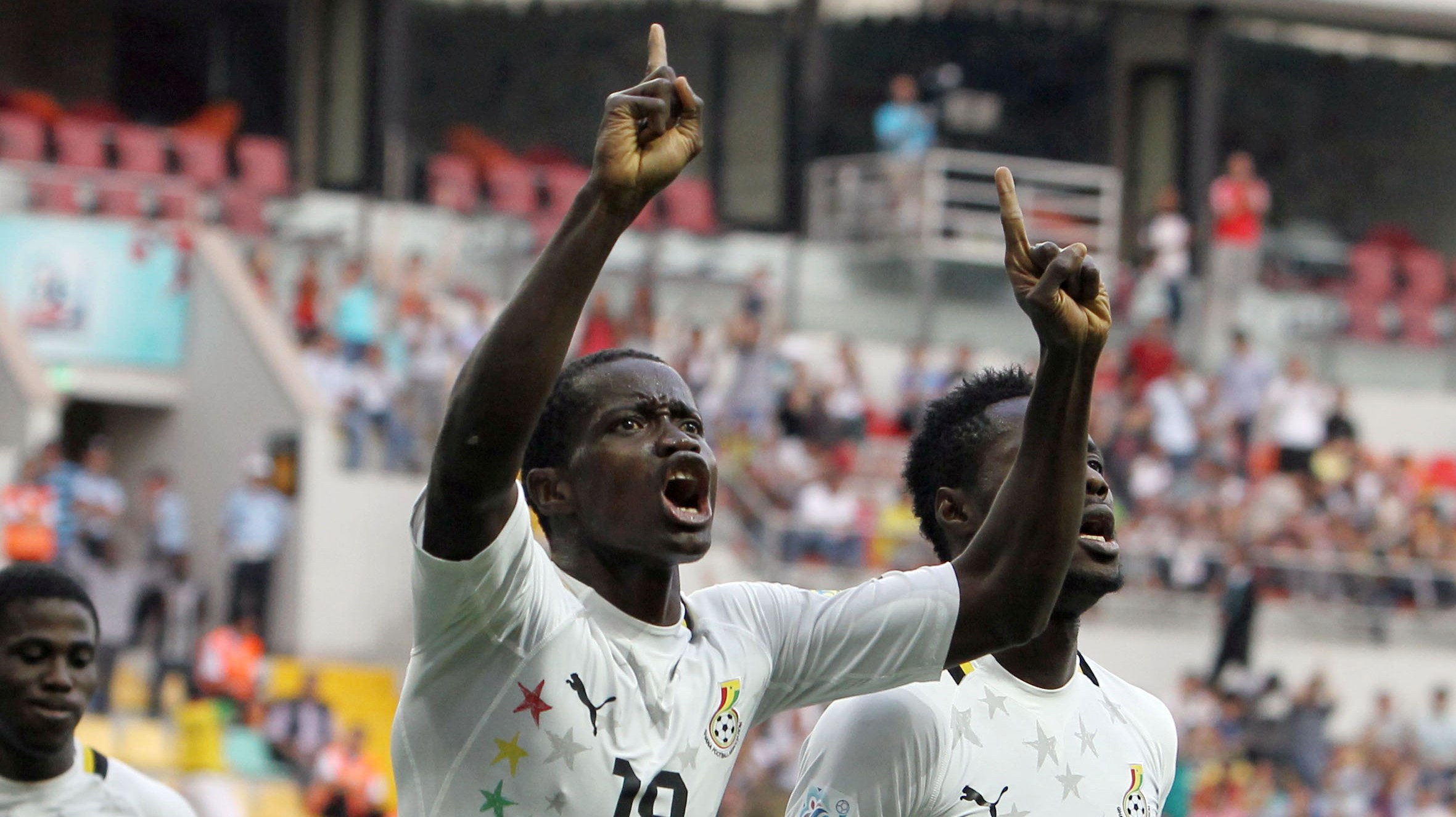 Outra vez, Gana mostra que boa forma&ccedil;&atilde;o de jogadores d&aacute; resultado
