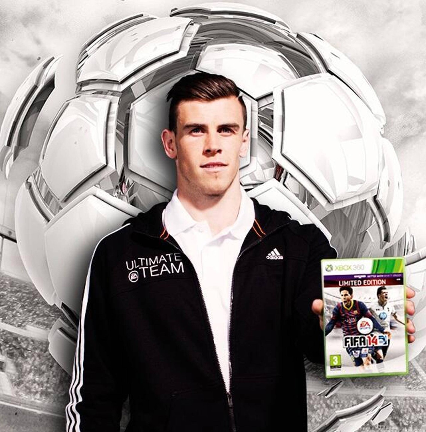 Bale na capa do Fifa 14