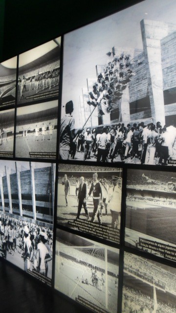 As imagens do velho Mineir&atilde;o no novo museu