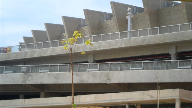 A vis&atilde;o externa, ainda fiel ao velho Mineir&atilde;o (Foto: Ubiratan Leal)