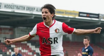 O batismo desse juvenil do Feyenoord foi bem dolorido