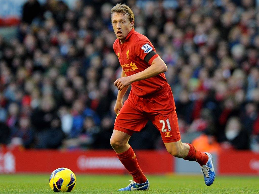 Lucas Leiva, do Liverpool
