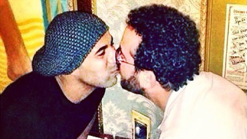 Foto que Emerson postou em seu Instagram com o amigo Izac