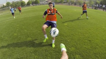 Quer ir ao treino do City? Hart, Nasri e Tevez levam você a um