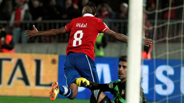 Chile Venezuela Wcup Soccer