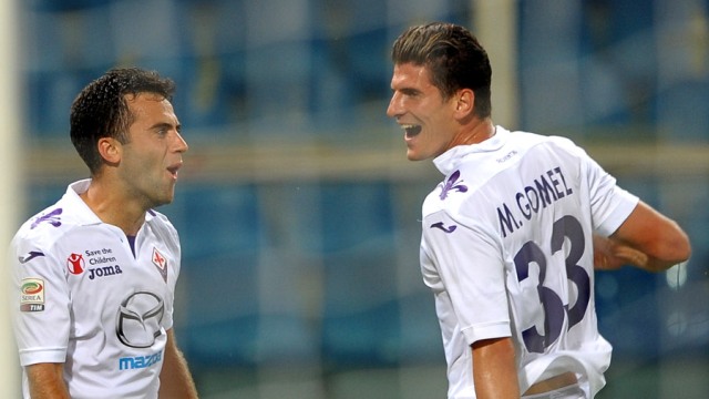 Giuseppe Rossi e Mario G&oacute;mez marcaram dois gols cada na rodada (AP Photo/Tano Pecoraro)