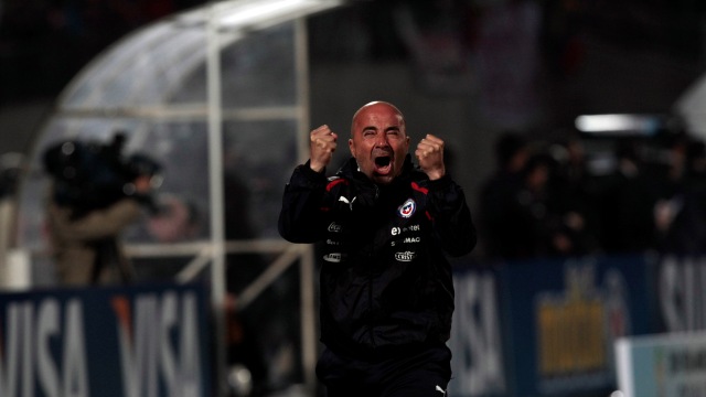 Chile Venezuela Wcup Soccer