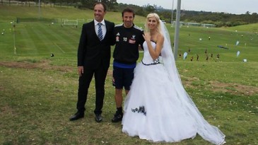 Já pensou em tirar uma foto com Del Piero na lua de mel?