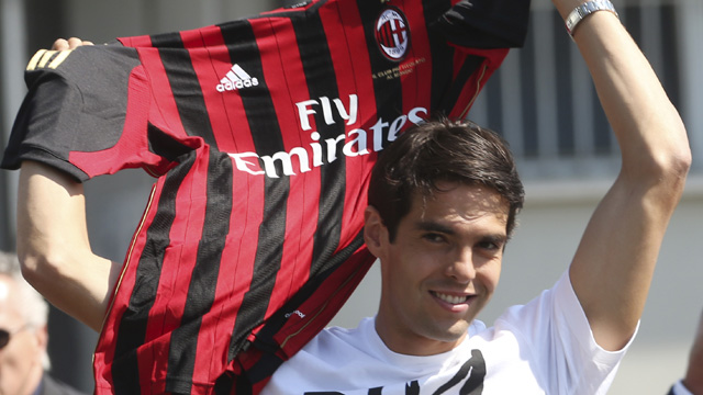O Milan &eacute; o destino perfeito para Kak&aacute; recuperar o prest&iacute;gio