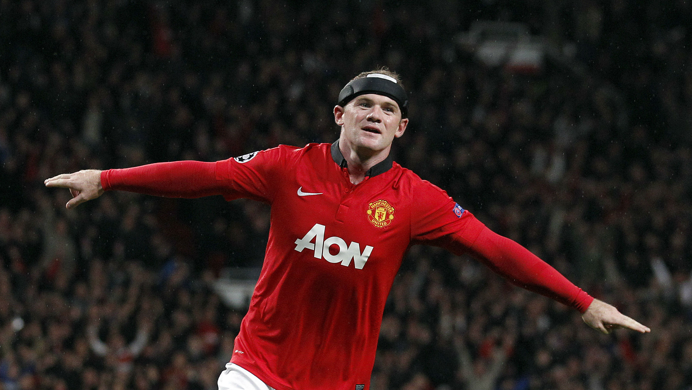 Problemas extracampo n&atilde;o atrapalham Rooney