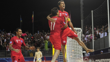 O sucesso do Taiti nas areias deve muito aos gramados