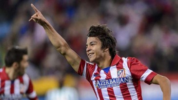 Tsubasa do Atlético de Madrid mostra que tem estrela