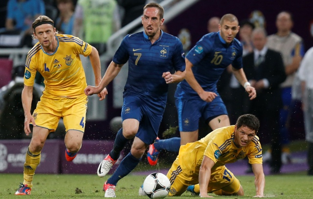 Soccer Euro 2012 Ukraine France