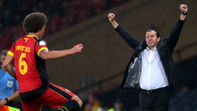 Britain Scotland Belgium WCup Soccer