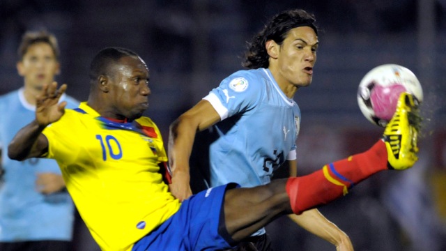 Uruguay Ecuador WCup Soccer