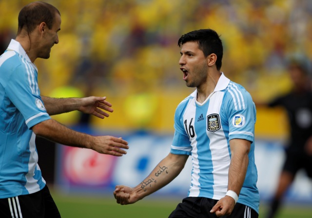 Ecuador Argentina Soccer WCup
