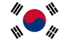 Coreia do Sul bandeira