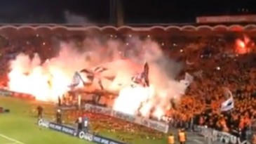 Alemães ensinam aos franceses como é que se torce