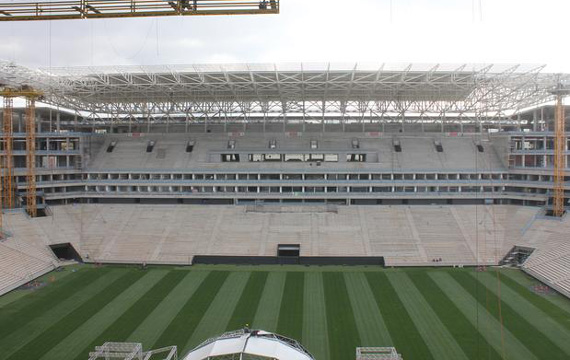 Arena Corinthians, palco dos jogos em S&atilde;o Paulo