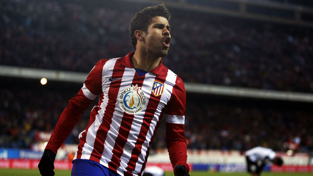 Diego Costa est&aacute; jogando muito. Mas Bola de Ouro &eacute; devaneio, Simeone