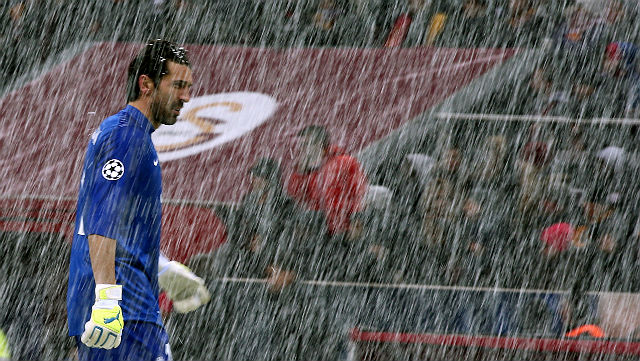 Cinco jogos em que nevava mais que em Galatasaray x Juve