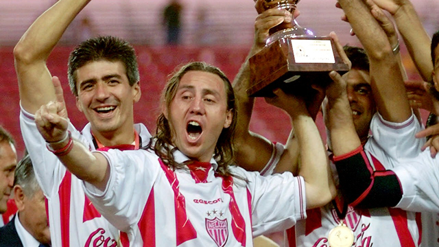 O Necaxa foi campe&atilde;o da Concacaf em 1999 e participou do Mundial do ano seguinte (Foto: AP)