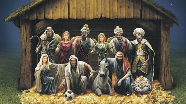 Olé faz o melhor presépio do ano, e com ele nós desejamos Feliz Natal a vocês