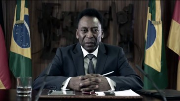 Em propaganda, Pelé pede aos alemães: facilita aí para nós em 2014!