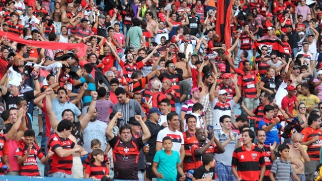 Torcida do Atl&eacute;tico lotou o Serra Dourada (Foto: Joelton Godoy / Divulga&ccedil;&atilde;o)