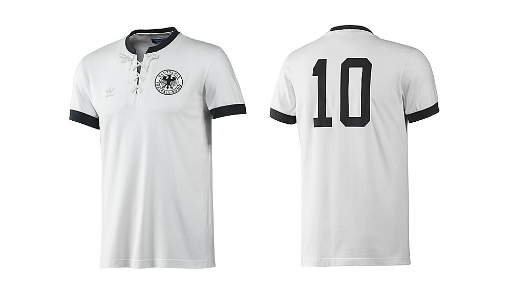 Camisa retr&ocirc; da Alemanha, inspirada em modelo de 1954 (Divulga&ccedil;&atilde;o)