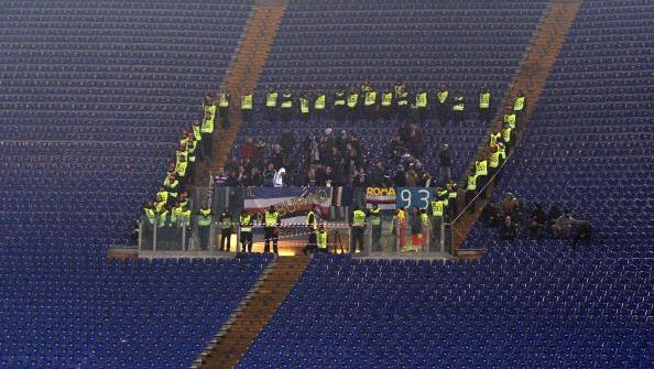 Ser&aacute; que a torcida da Samp se sentiu segura em Roma?