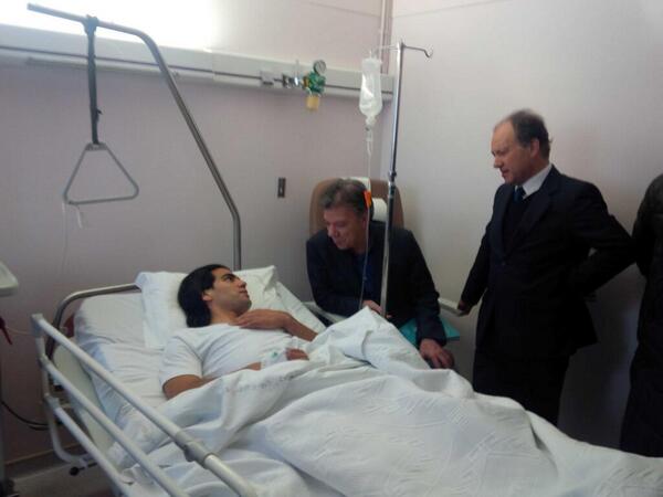 Falcao Juan Manuel Santos