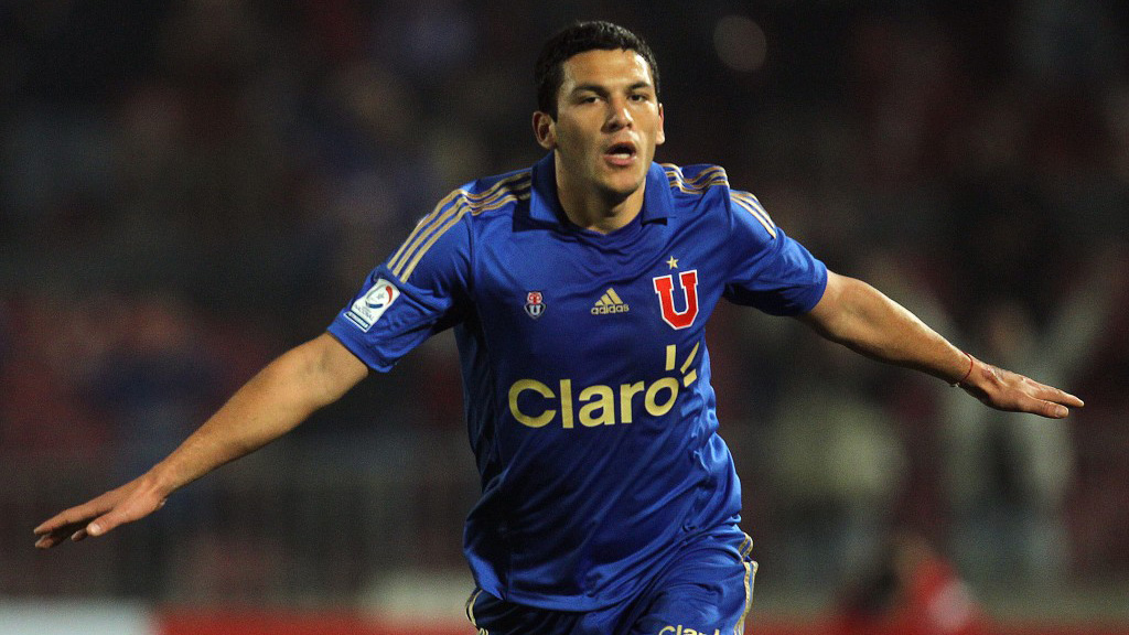 Isaac Di&aacute;z, artilheiro da Universidad de Chile