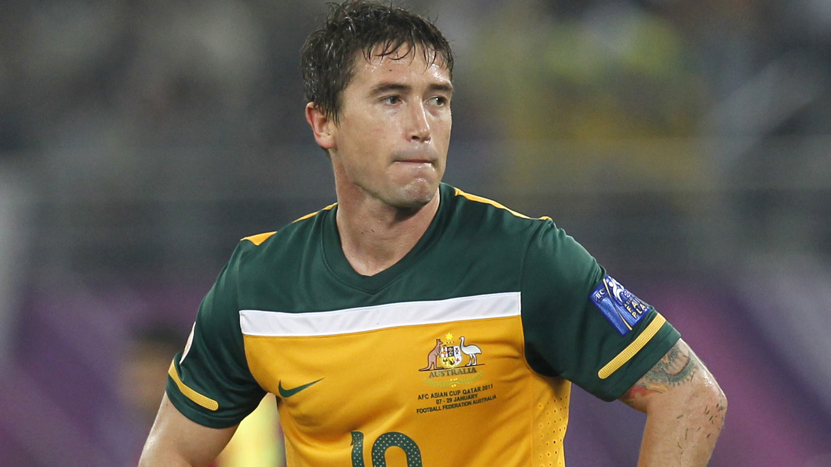 Harry Kewell, pela sele&ccedil;&atilde;o australiana (Foto: AP)