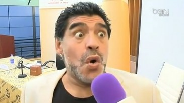 Maradona, você quer ser presidente da Fifa?