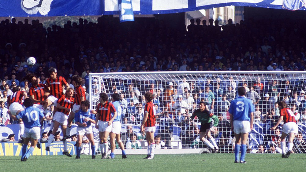 Maradona e Careca x Trio holand&ecirc;s: Os anos que nutriram a rivalidade entre os esquadr&otilde;es de Napoli e Milan