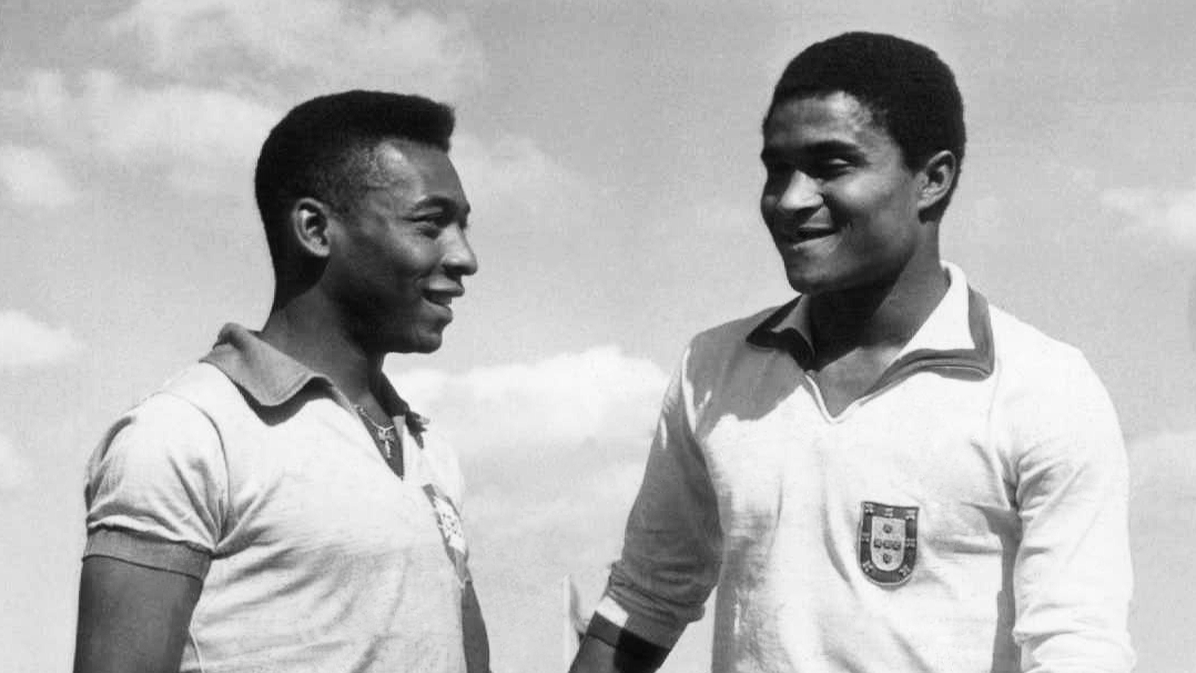 Pel&eacute; e Eus&eacute;bio foram dois dos maiores jogadores dos anos 1960