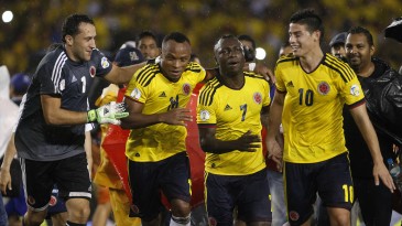 Lesão de Falcao parece o fim do mundo para a Colômbia, mas Cafeteros continuam fortes