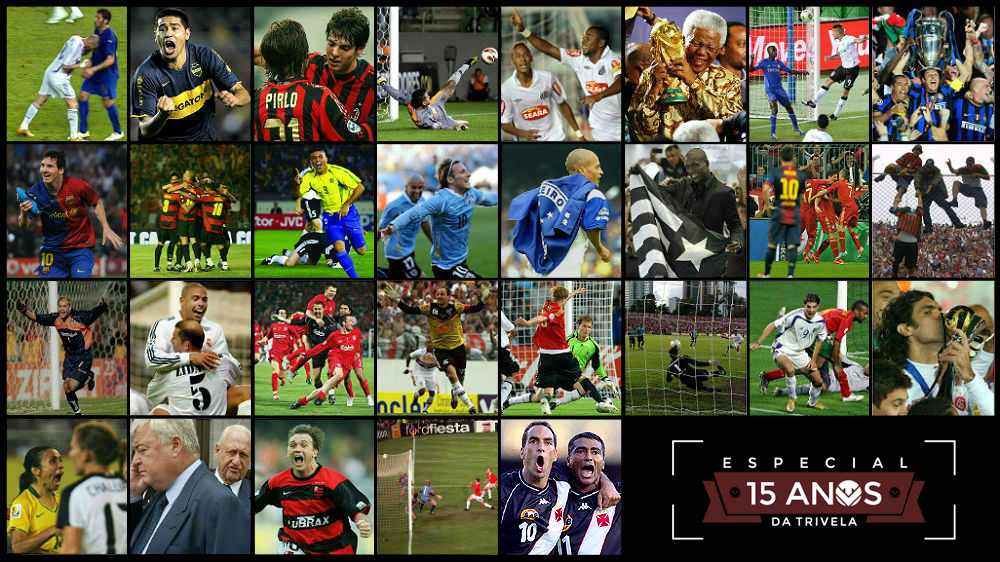 Trivela 15 anos: um per&iacute;odo em que o Brasil descobriu o mundo do futebol