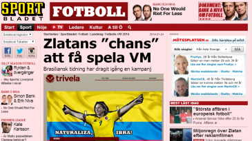 O mundo todo também está com a gente pelo “Naturaliza, Ibra!”