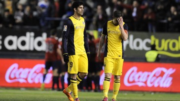 O Atlético de Madrid tem uma semana para evitar que sua queda lhe leve à lona