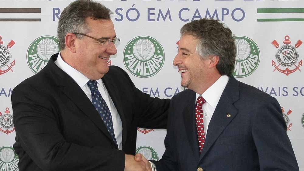 A uni&atilde;o de Corinthians e Palmeiras precisa ser mais do que apenas uma entrevista coletiva