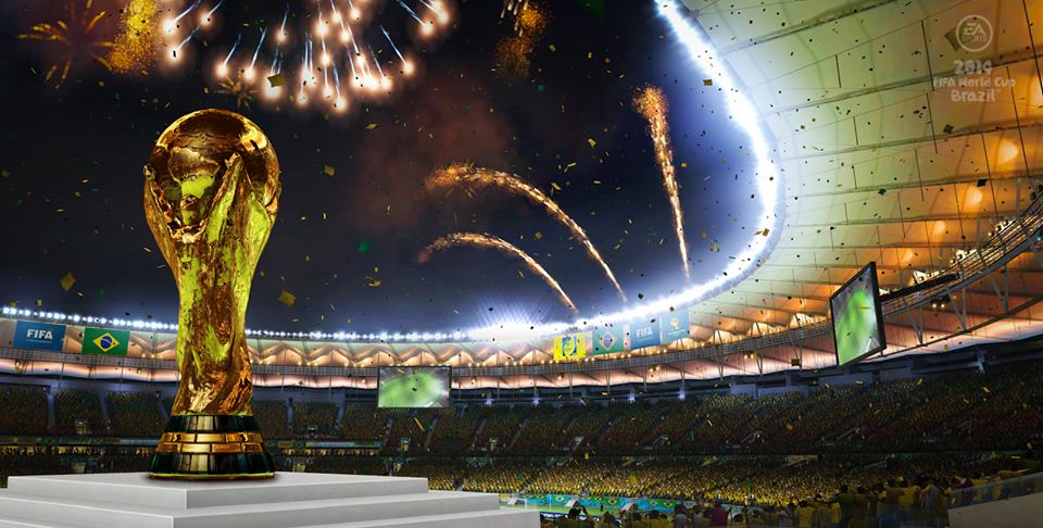 Ta&ccedil;a do Mundial no Maracan&atilde;, palco da final (Divulga&ccedil;&atilde;o)