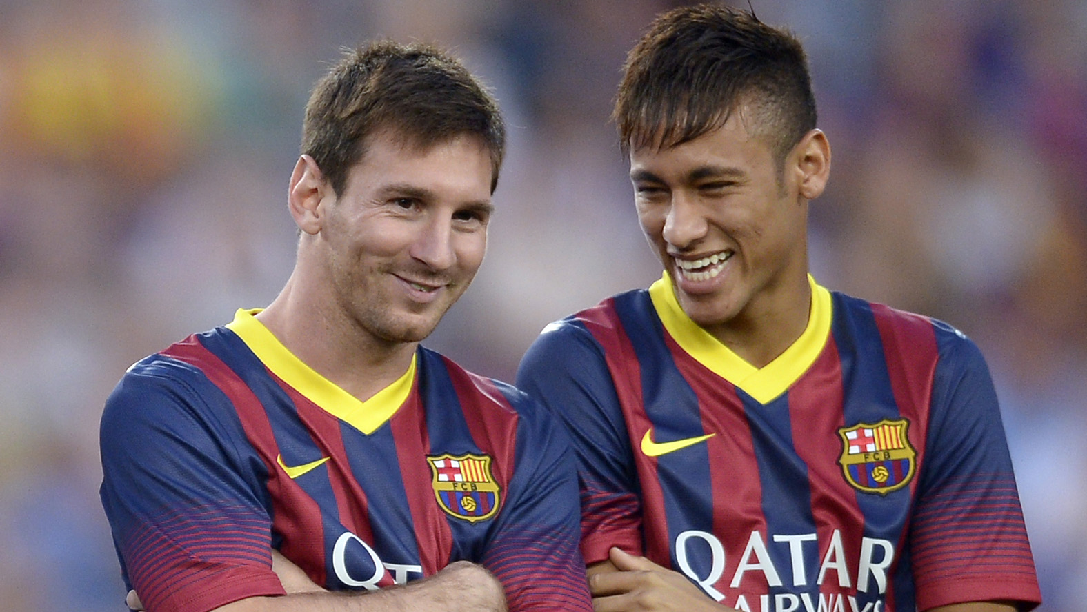 Messi e Neymar: dupla chama a aten&ccedil;&atilde;o no Barcelona (AP Photo/Manu Fernandez)