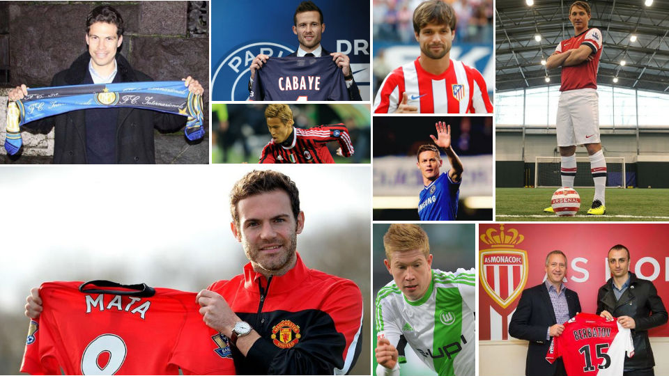 Mercado europeu: As 20 principais hist&oacute;rias da janela de inverno