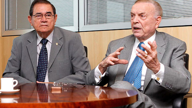 Coronel Nunes e Jos&eacute; Maria Marin s&atilde;o muito pr&oacute;ximos (Foto: CBF)