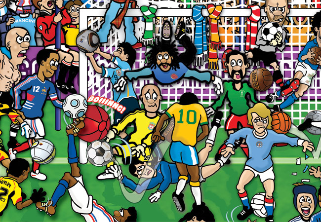 Football Mishmash illustration