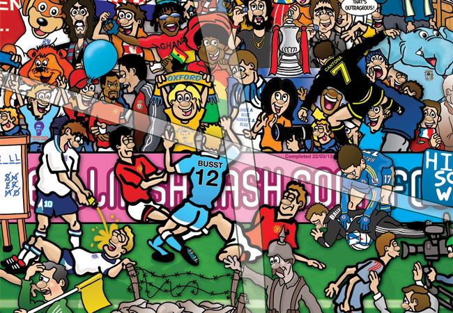Football Mishmash illustration