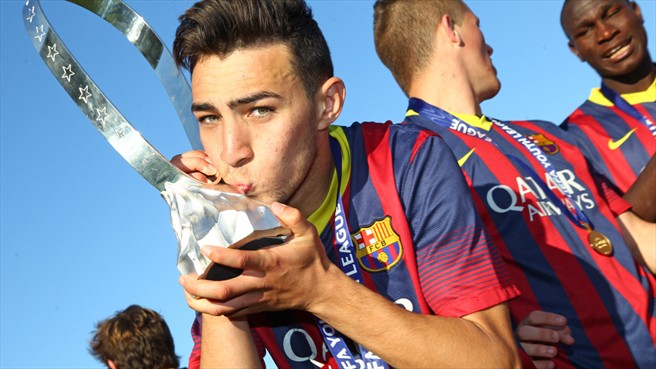 O Bar&ccedil;a n&atilde;o chuta de longe? Por esse gola&ccedil;o do meio-campo, n&atilde;o &eacute; isso que ensinam na base