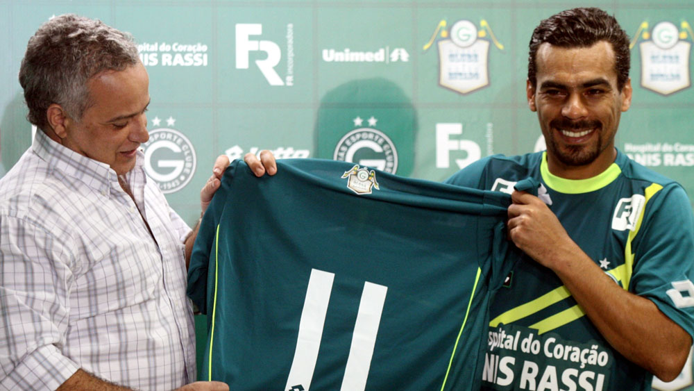 Ara&uacute;jo voltou ao Goi&aacute;s e ser&aacute; uma das estrelas do time